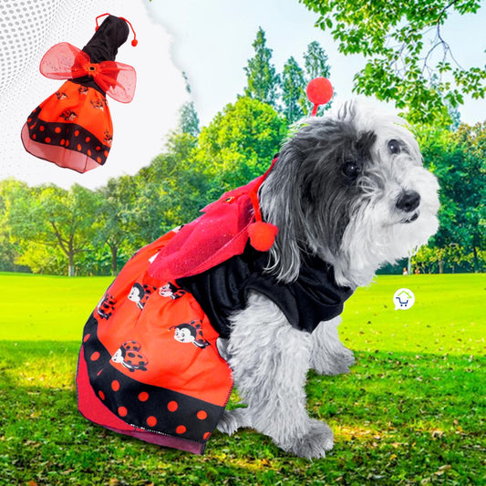 Disfraz Para Mascota De Mariquita GD01M2