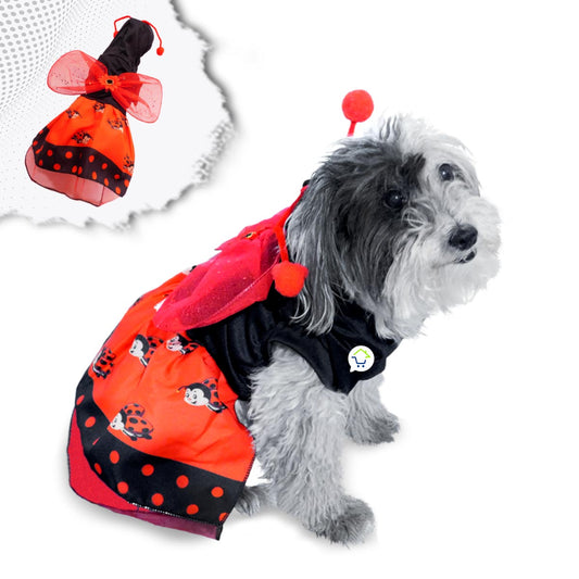 Disfraz Para Mascota De Mariquita GD01M2