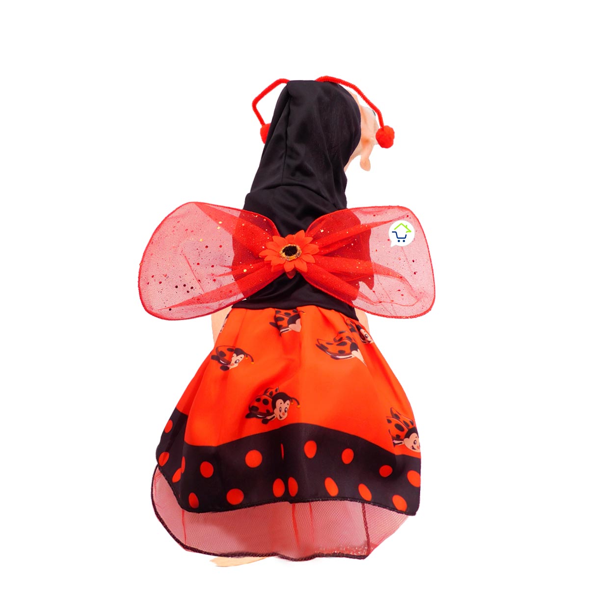 Disfraz Para Mascota De Mariquita GD01M2