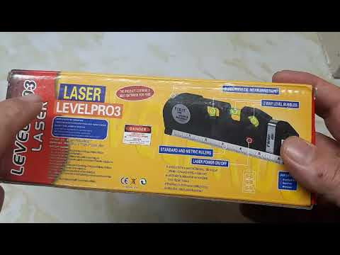 Nivel Laser Con Metro Tres Burbujas