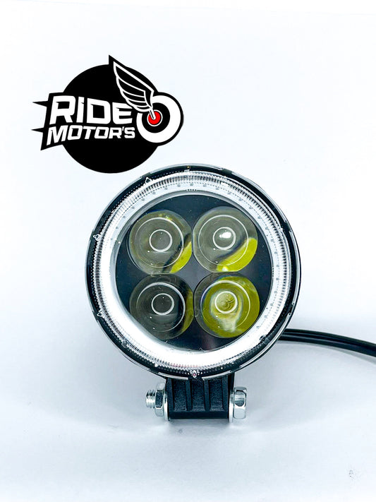 EXPLORADORA PARA MOTO REDONDA METALICA