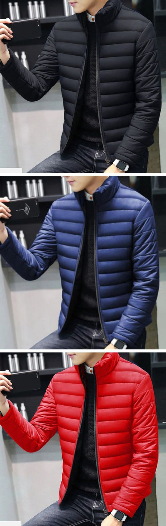 CHAQUETA PARA HOMBRE TERMICA CLASICA