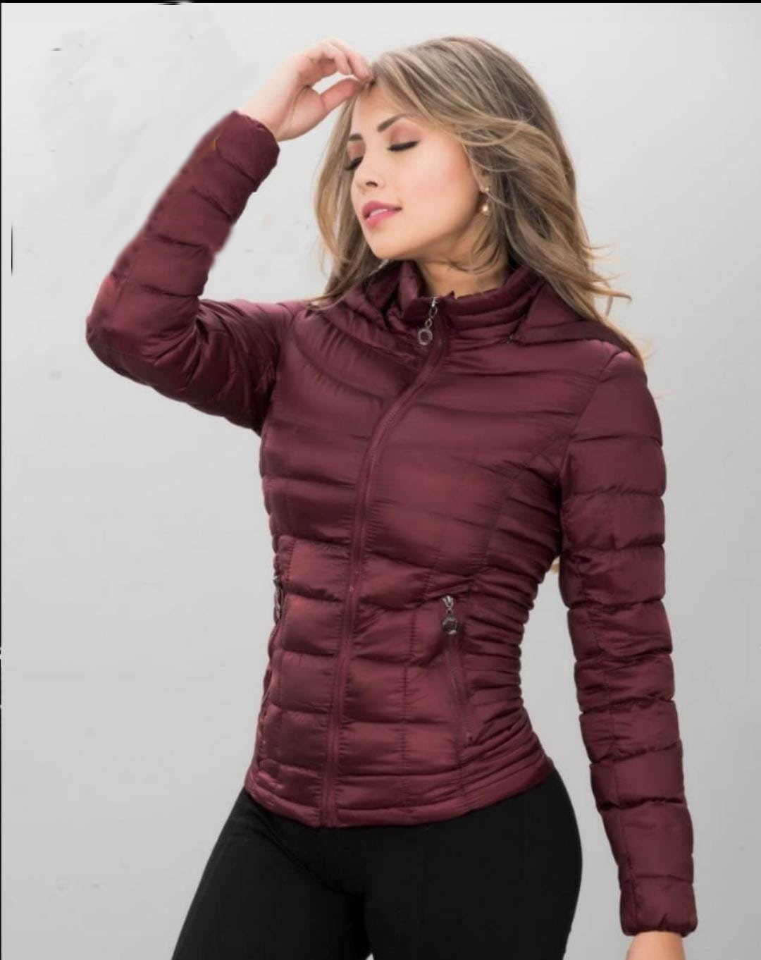 chaqueta para dama WHITE antifluido