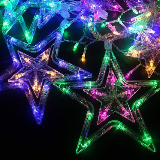Extension Estrellas 6 M Luces Led 2095