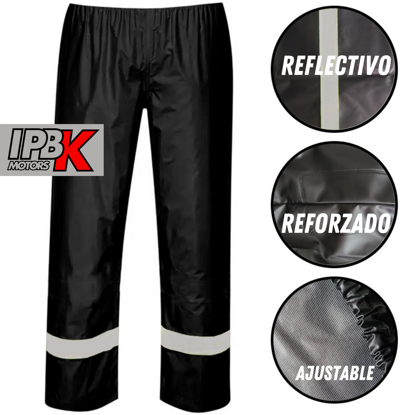 IMPERMEABLE SILICONADO 4 PIEZAS MOTERO