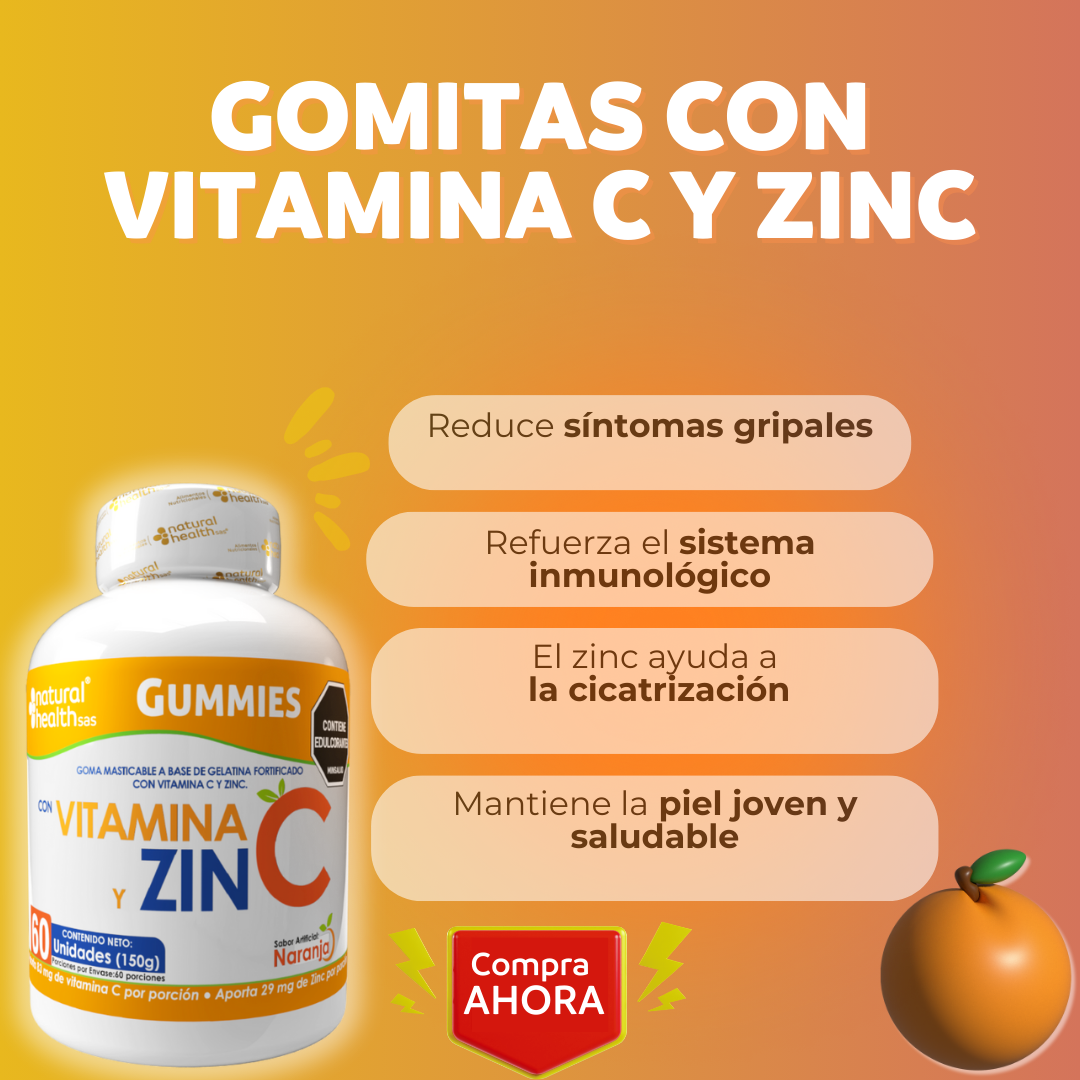 Gomitas Con Vitamina C X60