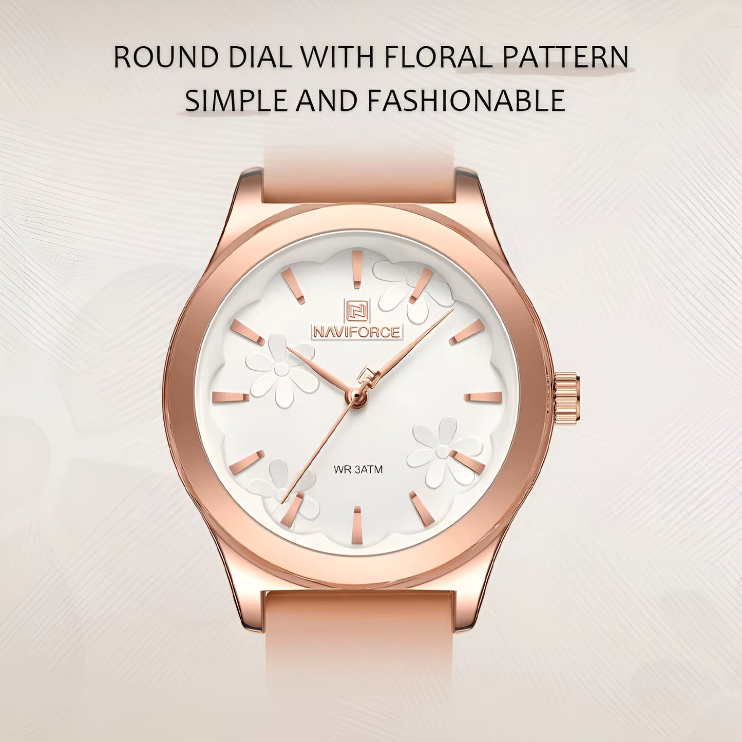 Reloj Naviforce Sport Nf5051 Mujer Goma