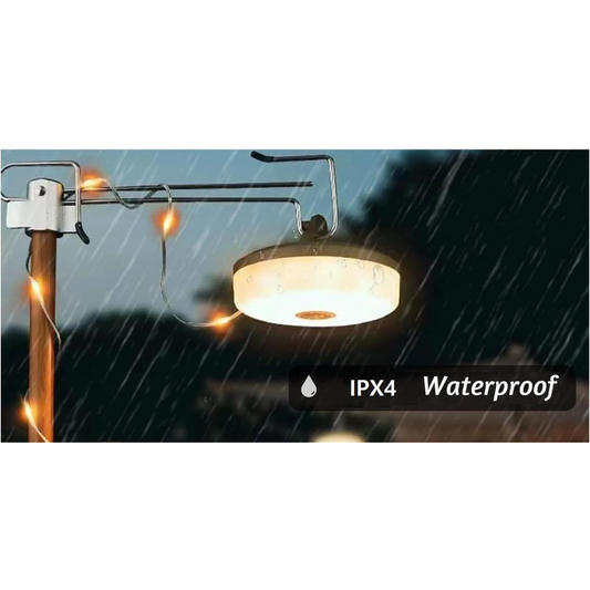Luces de cadena portátil para camping