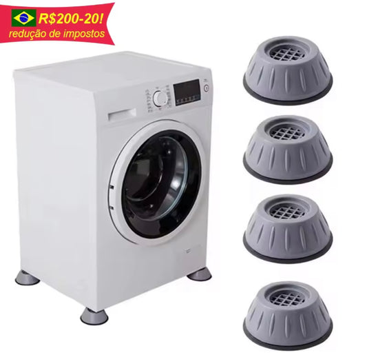 BASE SOPORTE CAUCHO X4 LAVADORA MULTIFUN