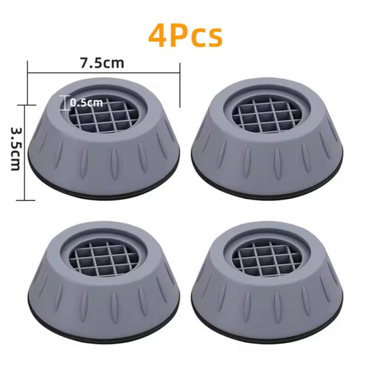 BASE SOPORTE CAUCHO X4 LAVADORA MULTIFUN