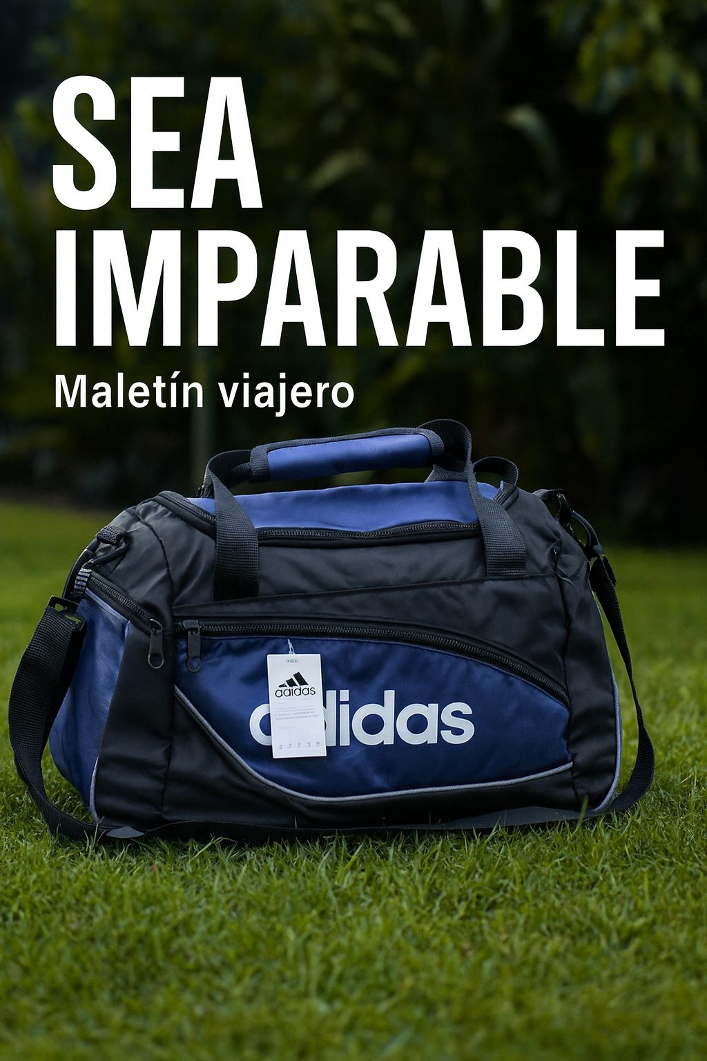 GUAYERA  VIAJERA ADIDAS 53X 35CM mediana