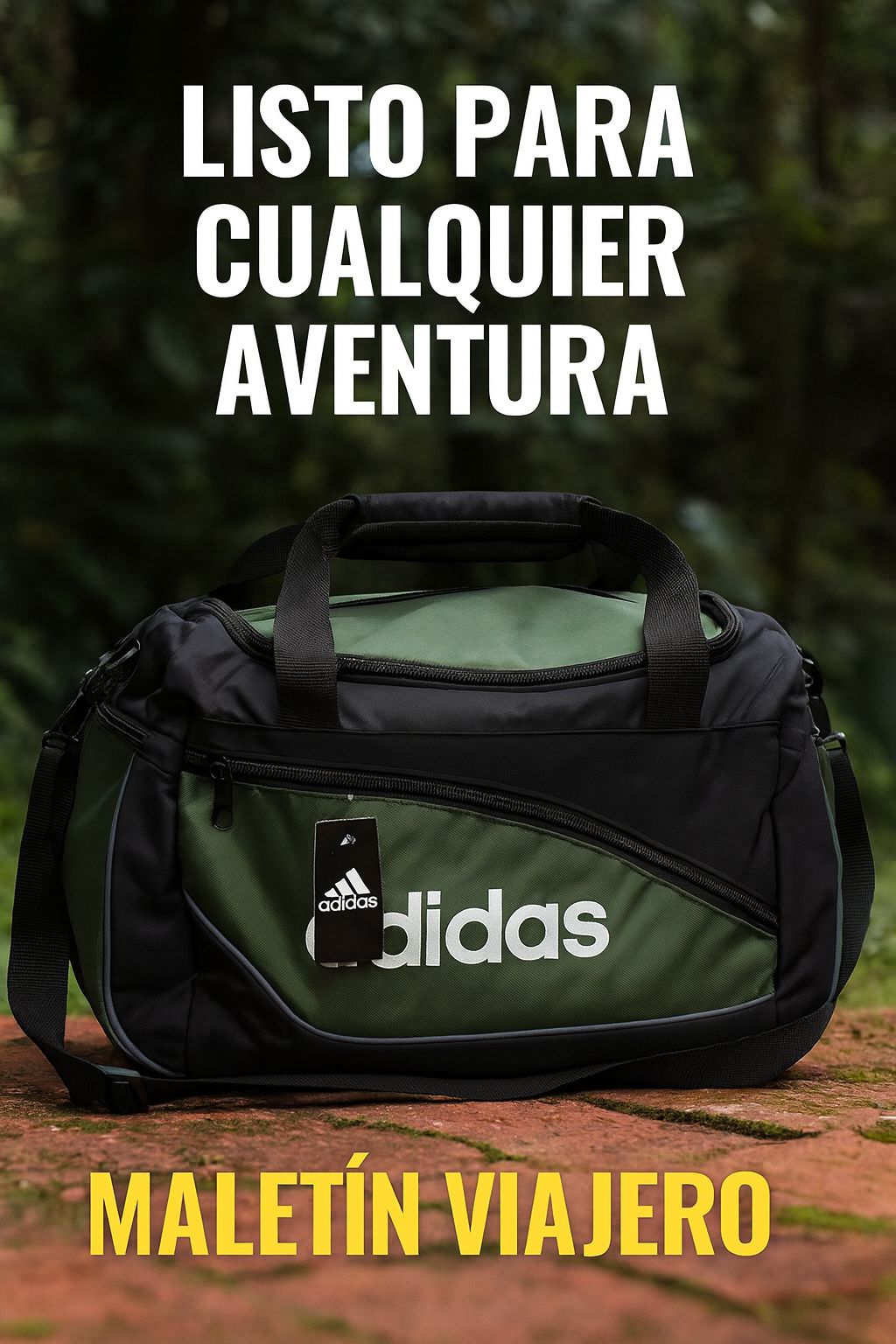 GUAYERA  VIAJERA ADIDAS 53X 35CM mediana