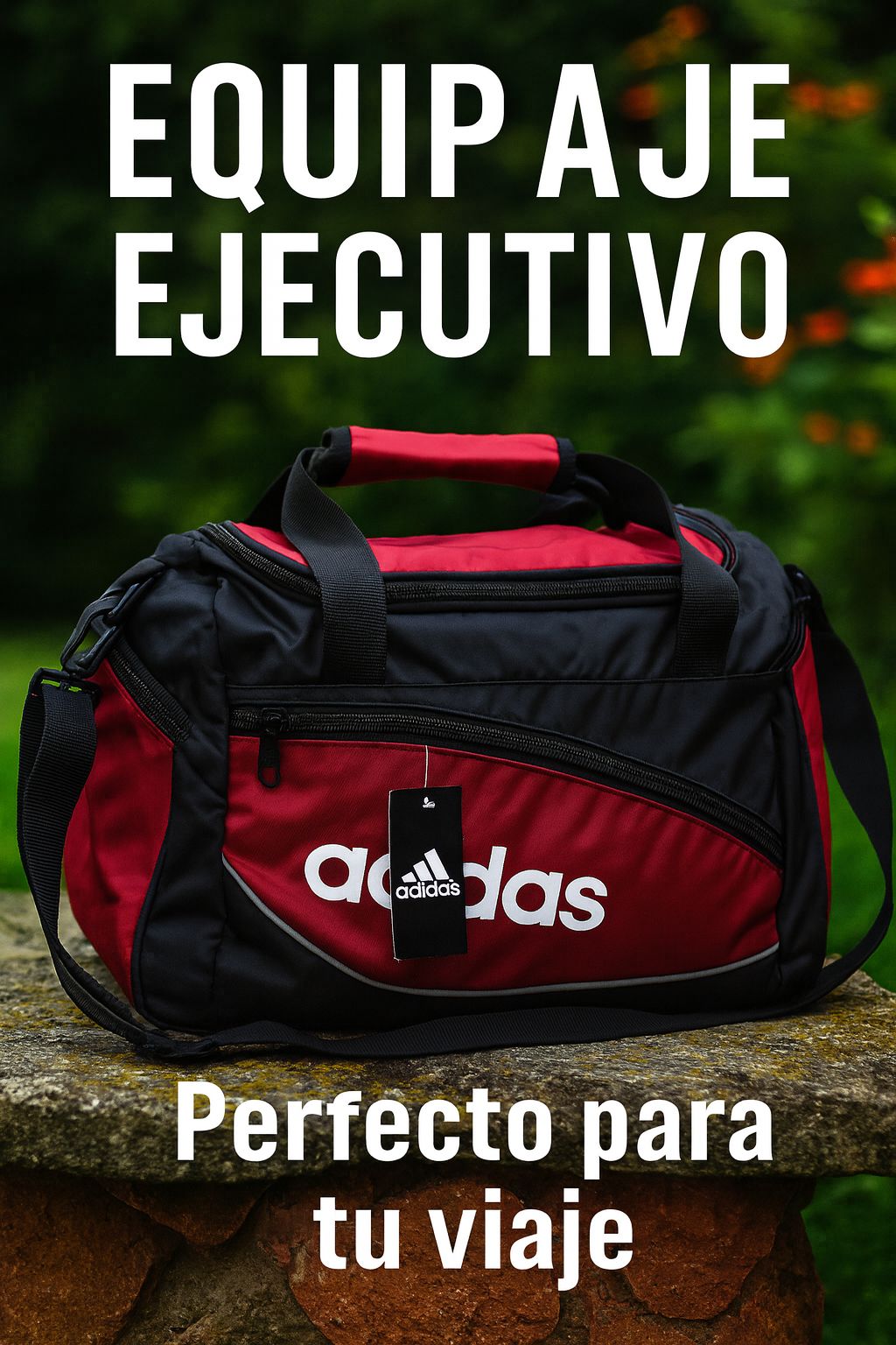 GUAYERA  VIAJERA ADIDAS 53X 35CM mediana