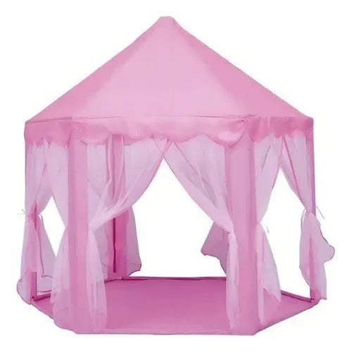 Carpa Castillo Princesa Con Luces Inhala