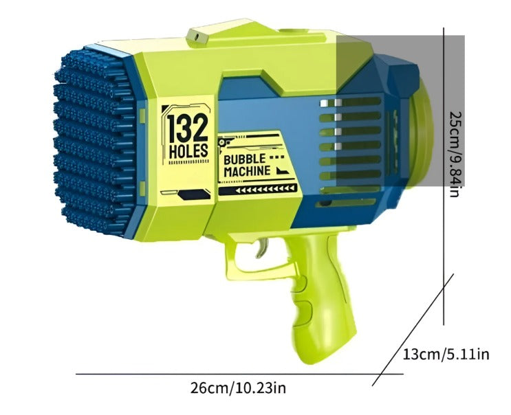 PISTOLA DE BURBUJAS