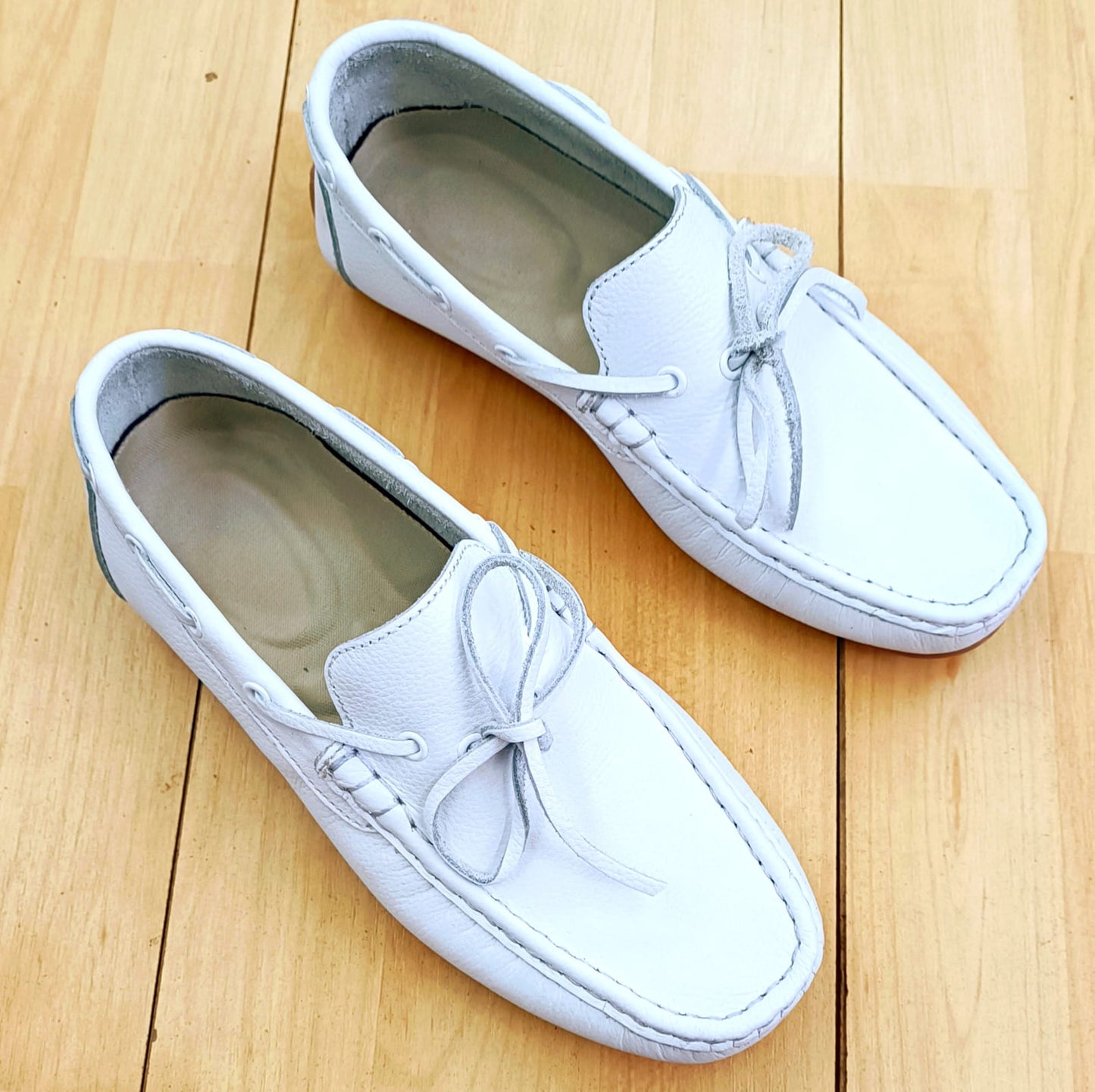 Mocasines para caballero en CUERO