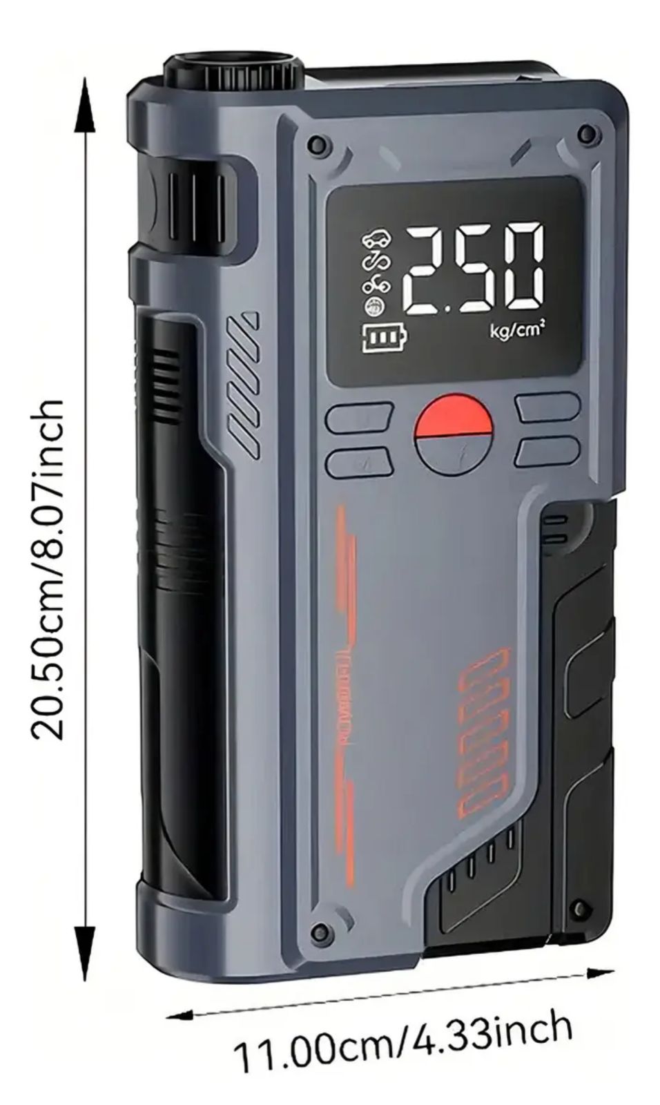 Arrancador Batería + Compresor Aire T-700
