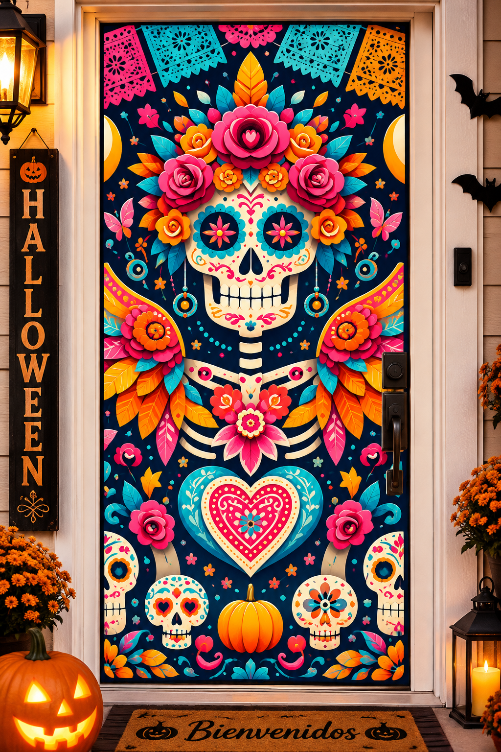 Funda Halloween para Puerta Decorativa