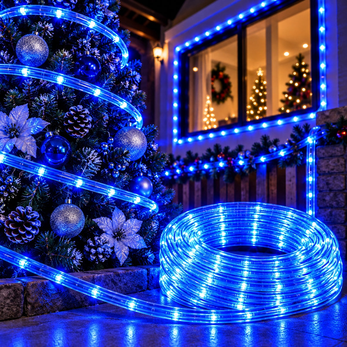 Manguera Navideña Decorativa Luz LED 10m Envío Gratis