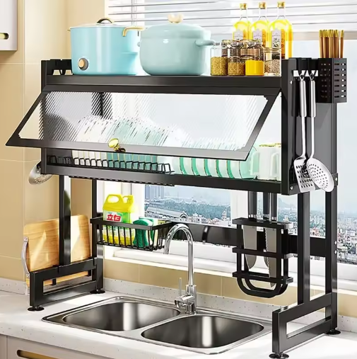 🧼 ESCURRIDOR DE PLATOS CON GABINETE