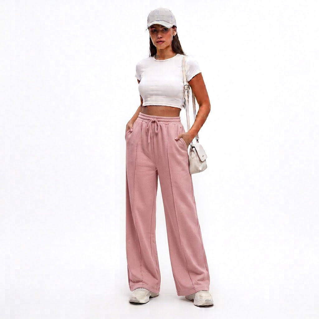 Jogger Bota Recta Para Dama