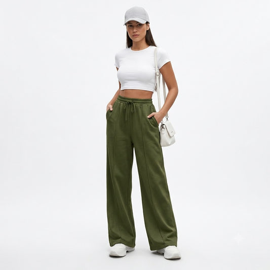 Jogger Bota Recta Para Dama