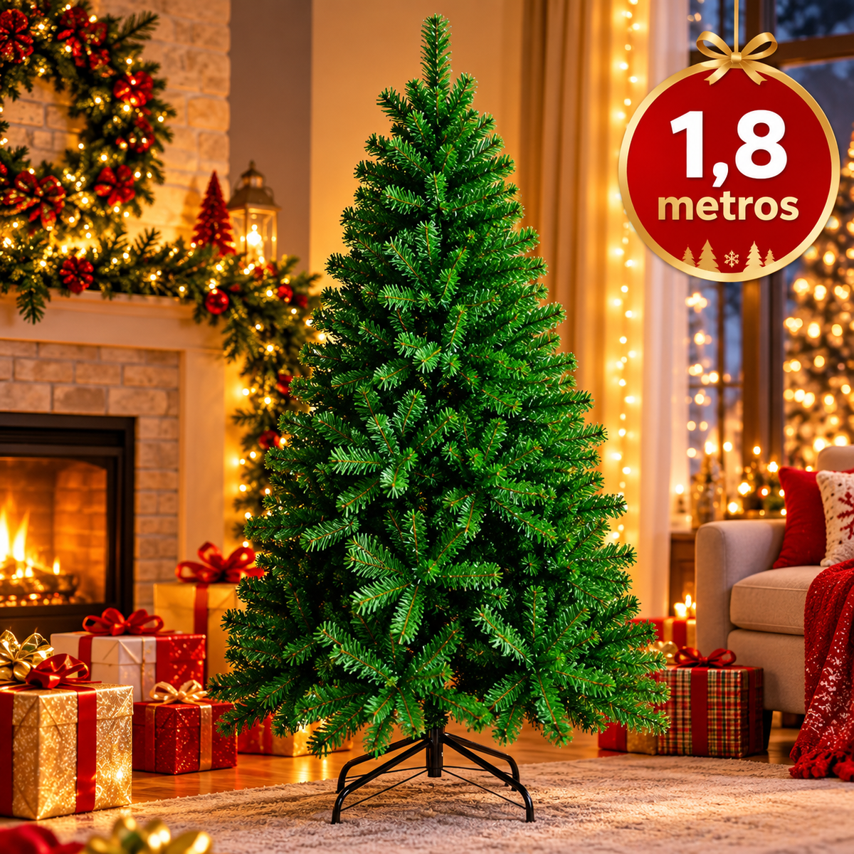 Árbol de Navidad 1,8 m