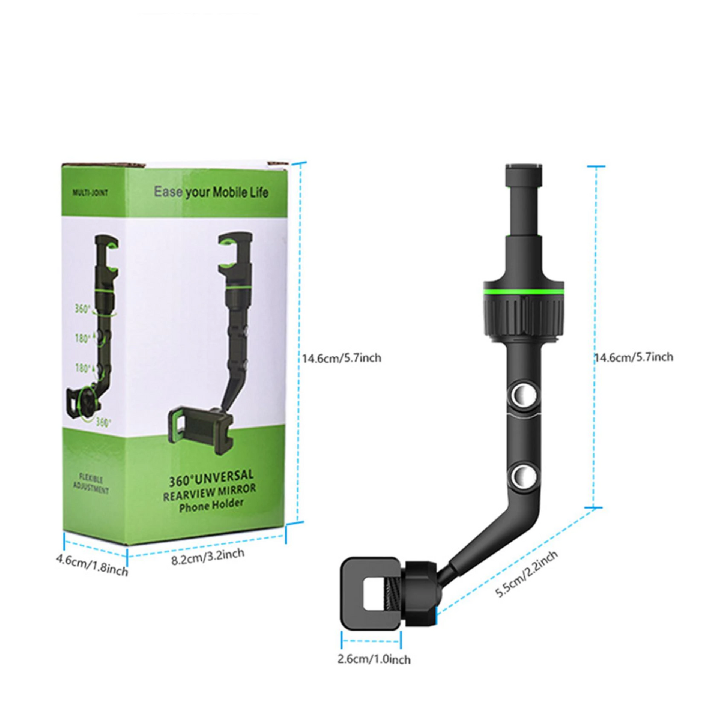 Soporte Celular Holder Espejo Retrovisor