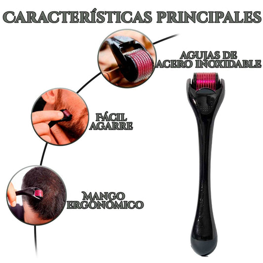 Dermaroller masajeador de microagujas