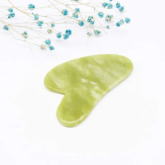 Gua Sha corazón masajeador facial