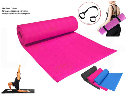 Colchonetas o tapete Mat Basicas Colores Envio Gratis