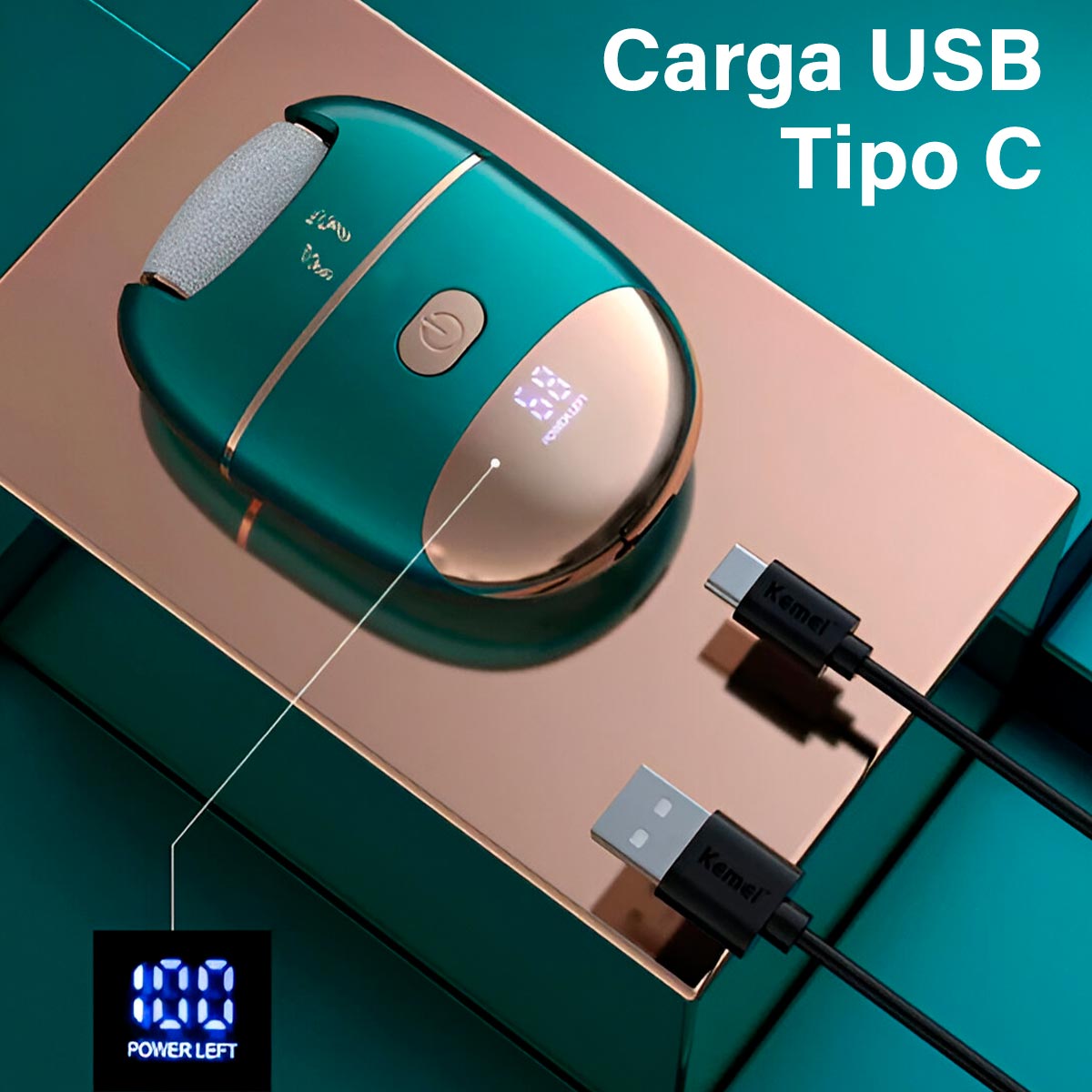 Removedor Electrico Callos Pies KM-6865