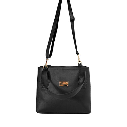 Bolso Dama Karla Chacon Fany Negro _ Envío Gratis
