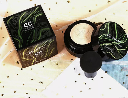 💖 BASE MAQUILLAJE CC CUSHION CHAFFUL – 2 Unidades 💄✨