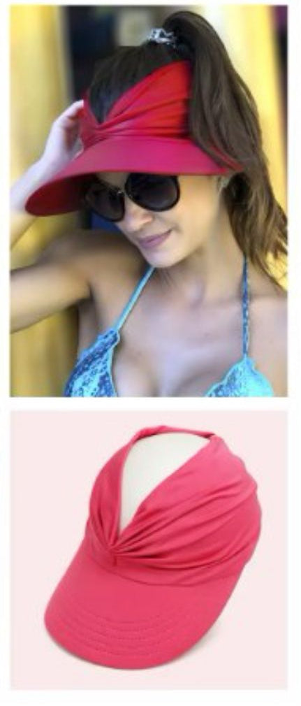 VICERA Y GORRA PARA PLAYA MUJER