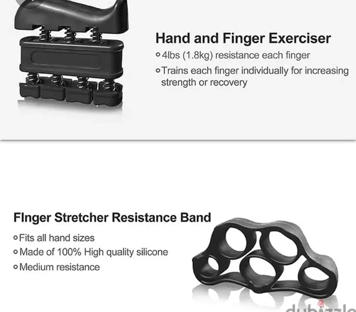 Kit Ejercitador Hand Grip Mano Muñeca