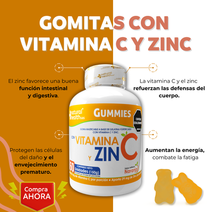Gomitas Con Vitamina C X60