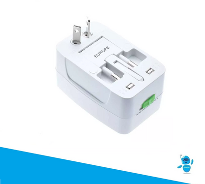 Adaptador Corriente Universal Viajero