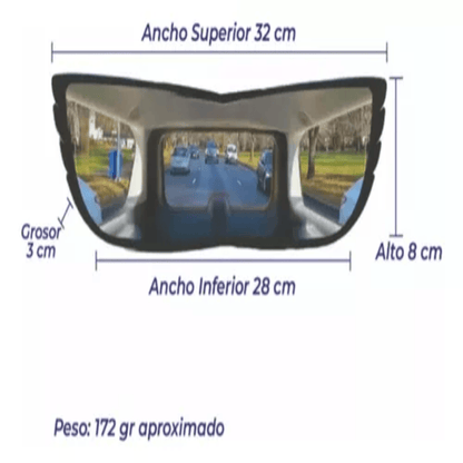 Retrovisor  Carro Gran Angular