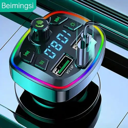 Receptor USB Para Música Y Llamadas Q7