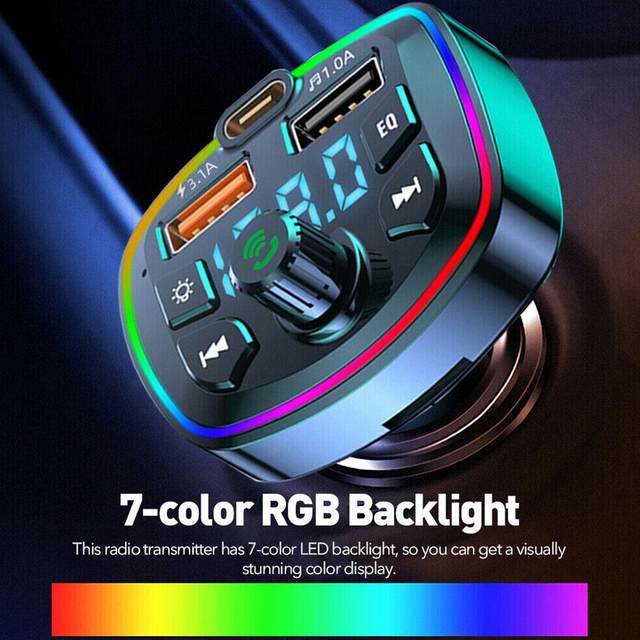 Receptor USB Para Música Y Llamadas Q7