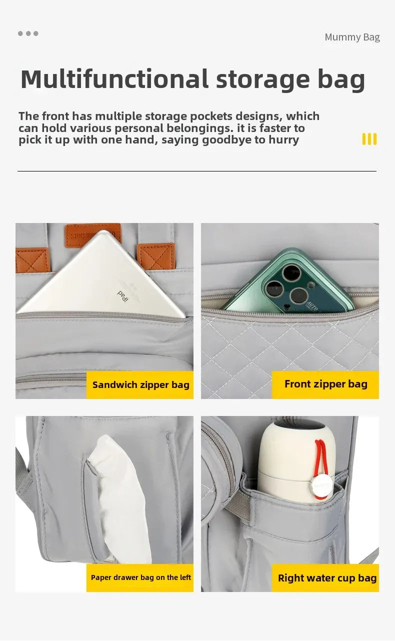 Pañalera con Monedero