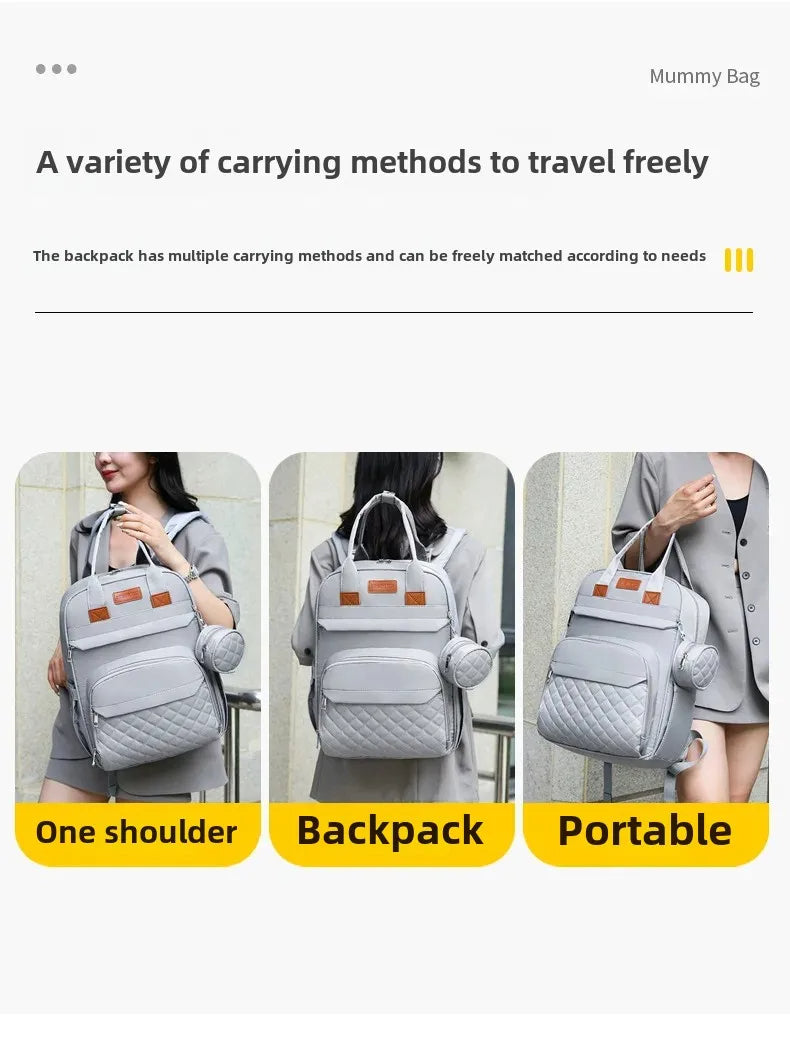 Pañalera con Monedero