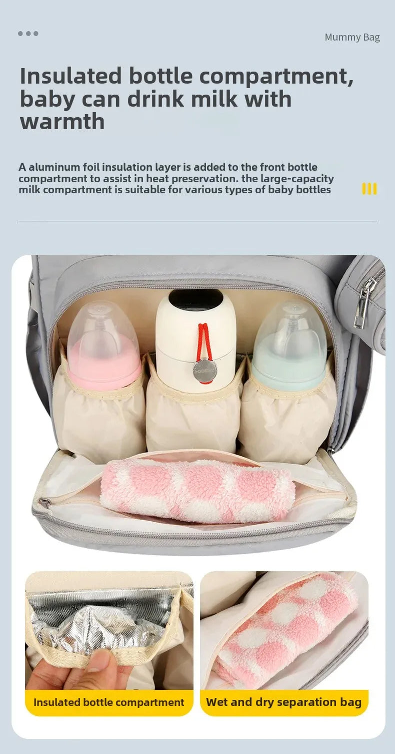 Pañalera con Monedero