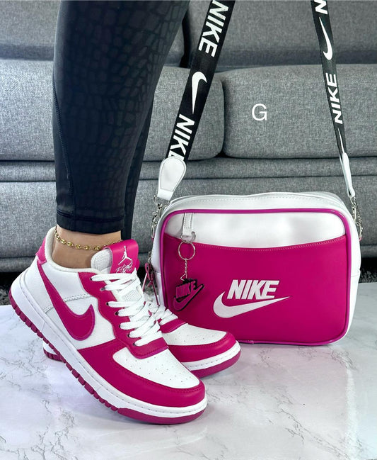 COMBO NIKE  ZAPATOS-BOLSO C-205