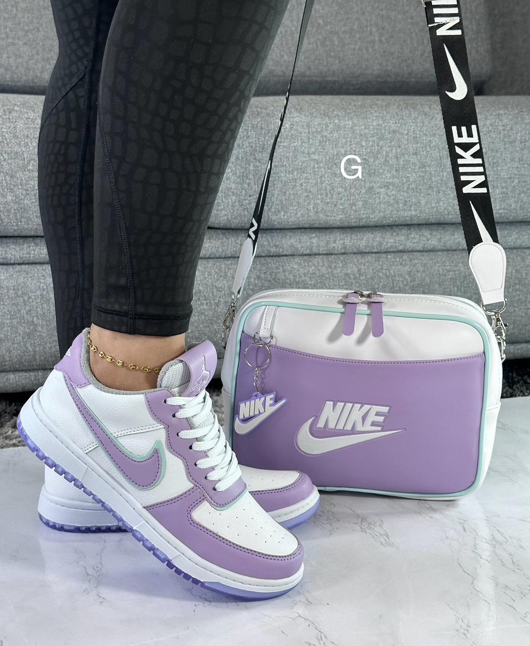 COMBO NIKE  ZAPATOS-BOLSO C-205