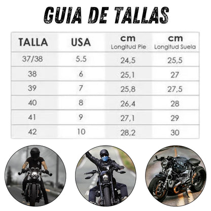 Botas caucho 100% impermeable moto