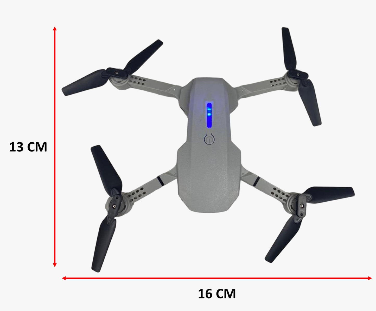 DRONE PRO DOBLE CAMARA, 2 BATERIAS