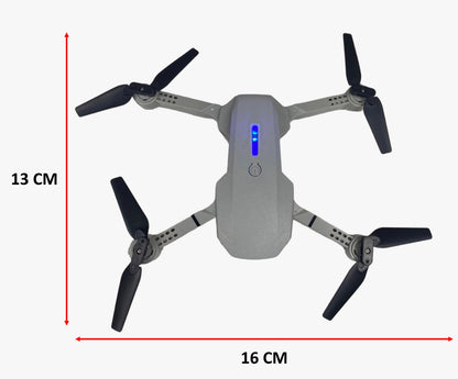 DRONE PRO DOBLE CAMARA, 2 BATERIAS