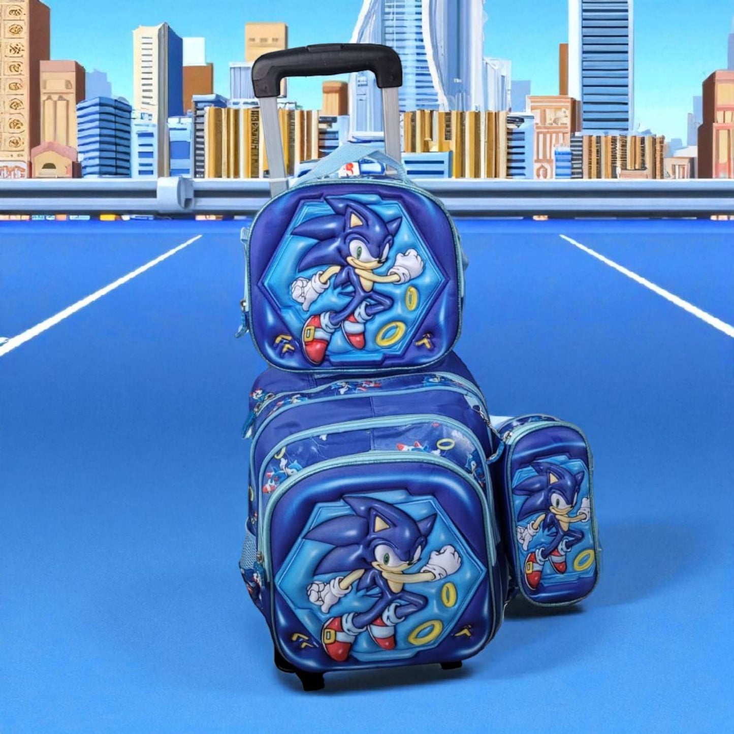 Morrales Trio en Relieve con Ruedas